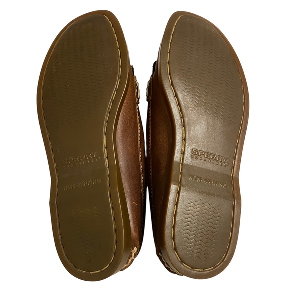 Sperry Top Sider Brown Kiltie Penny Loafers - Picture 8 of 8